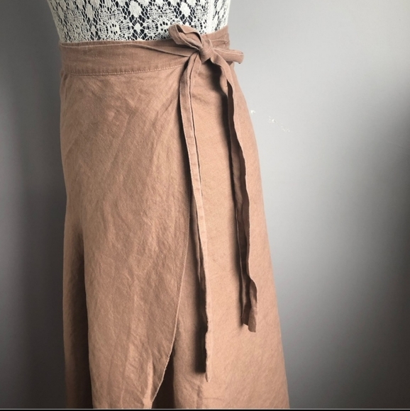 Wilfred 100%linen wrap skirt Eleta size S - Picture 3 of 13